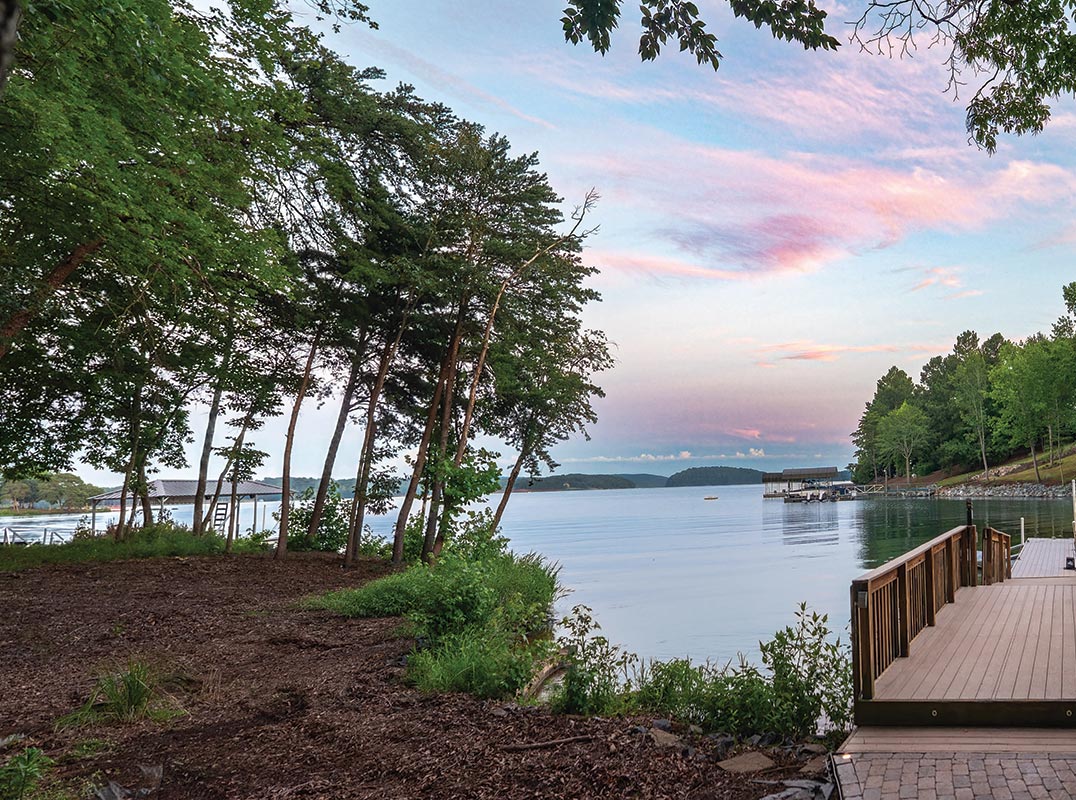 Nestled Along 200 feet of Pristine Shoreline on Badin Lake